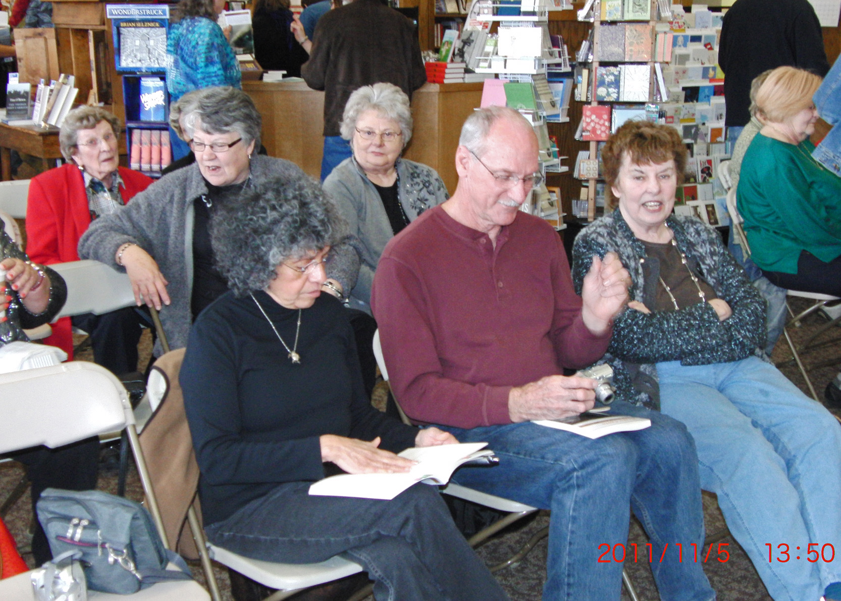 Nov 5 2011 Watermark Helen Virginia Pat and Pat Dixie