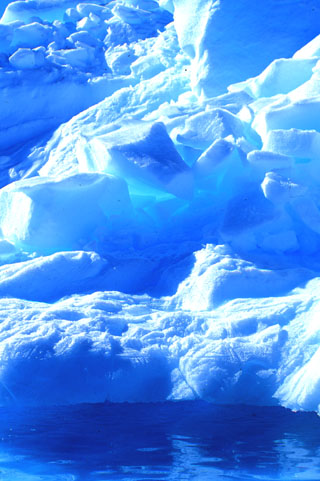 Iceberg at Neko Harbor Antarctci Peninsula 1998 RJB