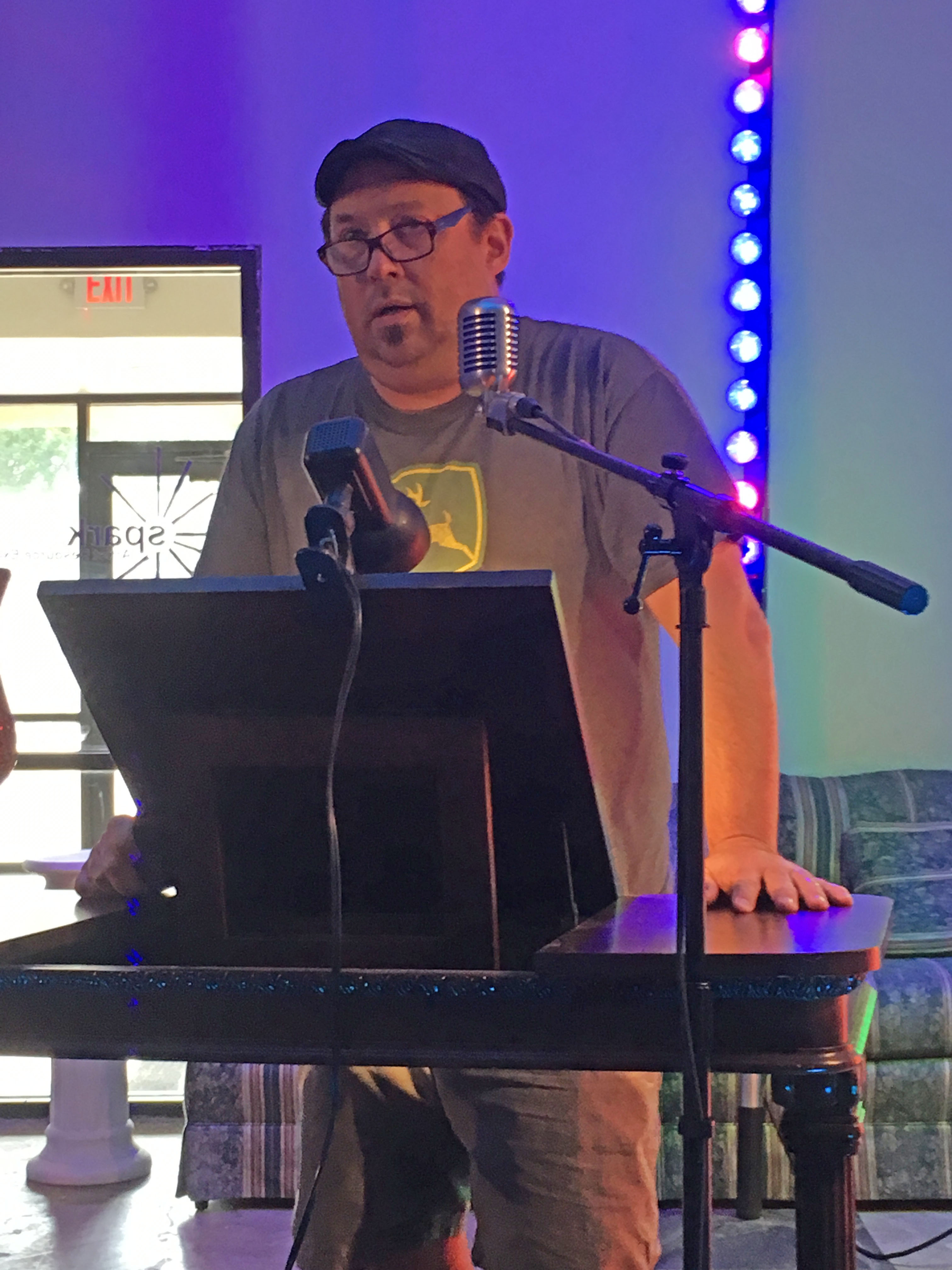Jason Ryberg at SPARK Artist Resource Exchange Salina KS 22 August 2019