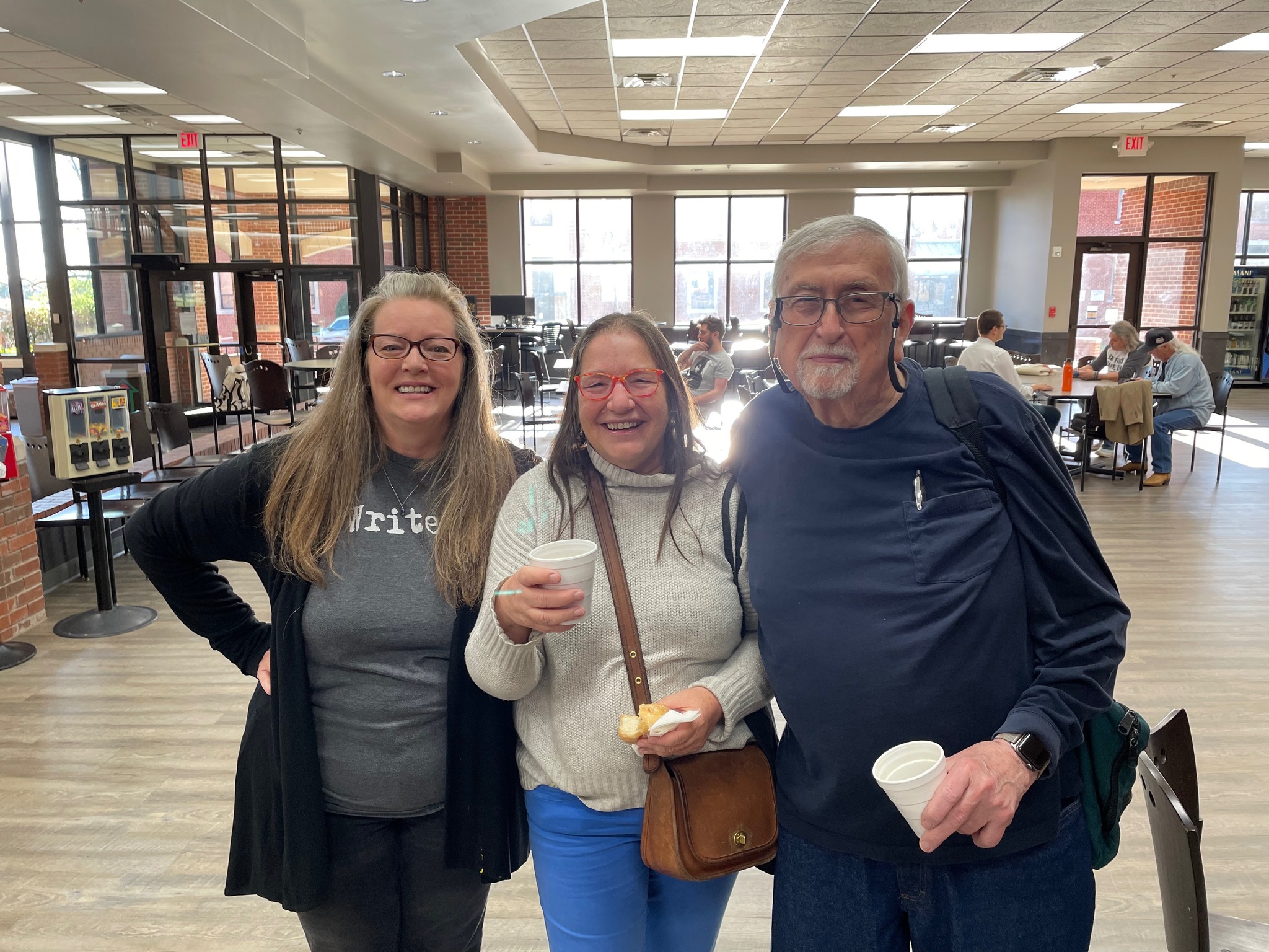 Joey Brown Sally Rhoades Roy Beckemeyer Photo by Chris Honas Scisortail Creative Writing Festival 2023